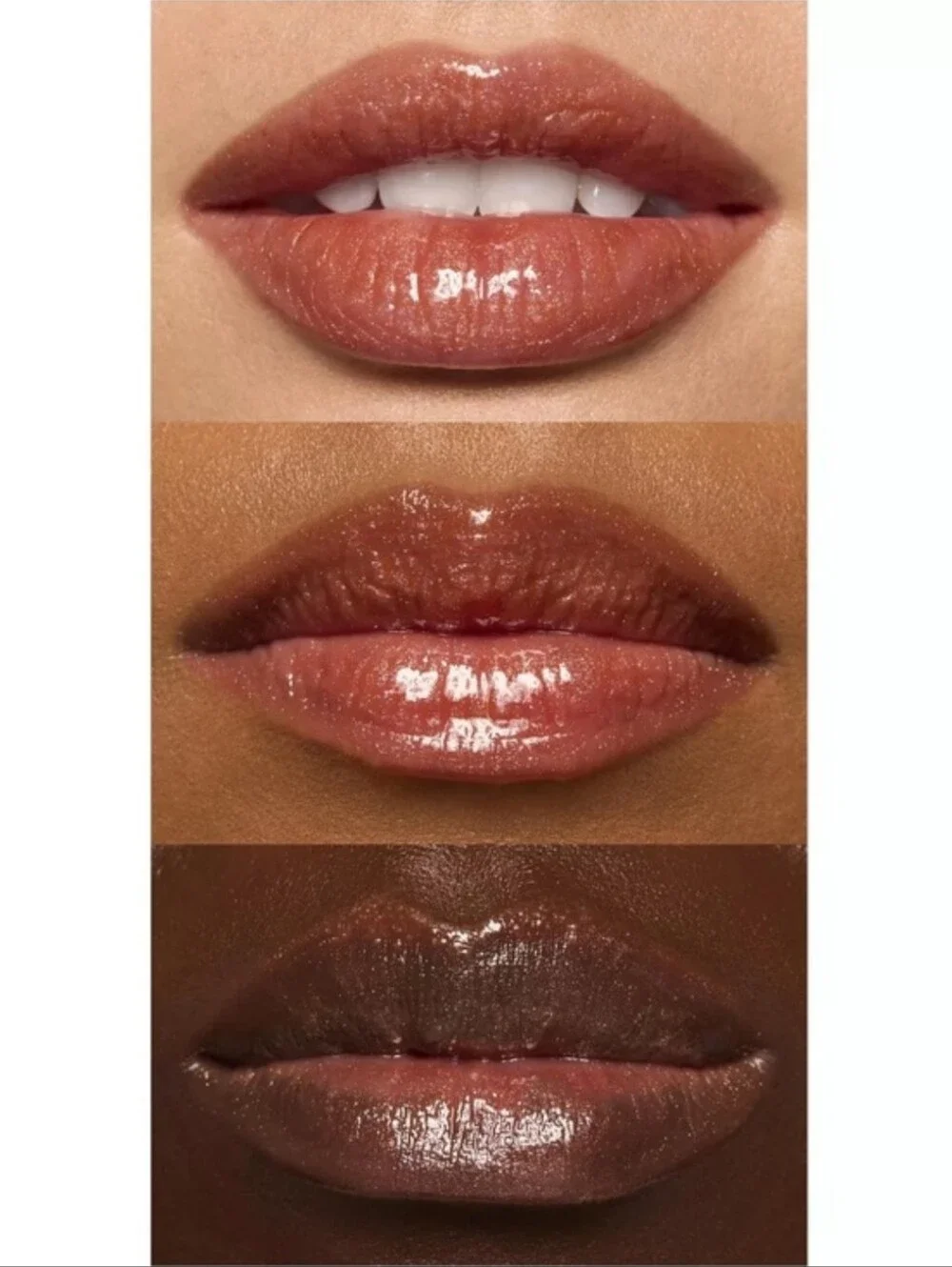 Elf NEW Sheer Gloss Lip Gloss in Super Taupe Neutral In A Shimmery Color